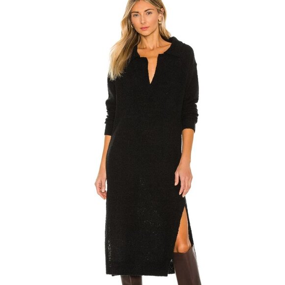 NWT L'Academie Julie Knit Dress in black size small - Picture 3 of 4